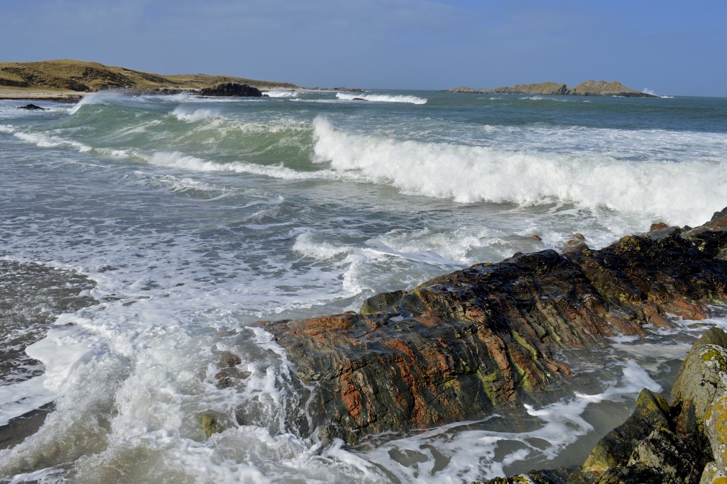 The sound, colours and movement of the sea can stay with you long after being on Iona 